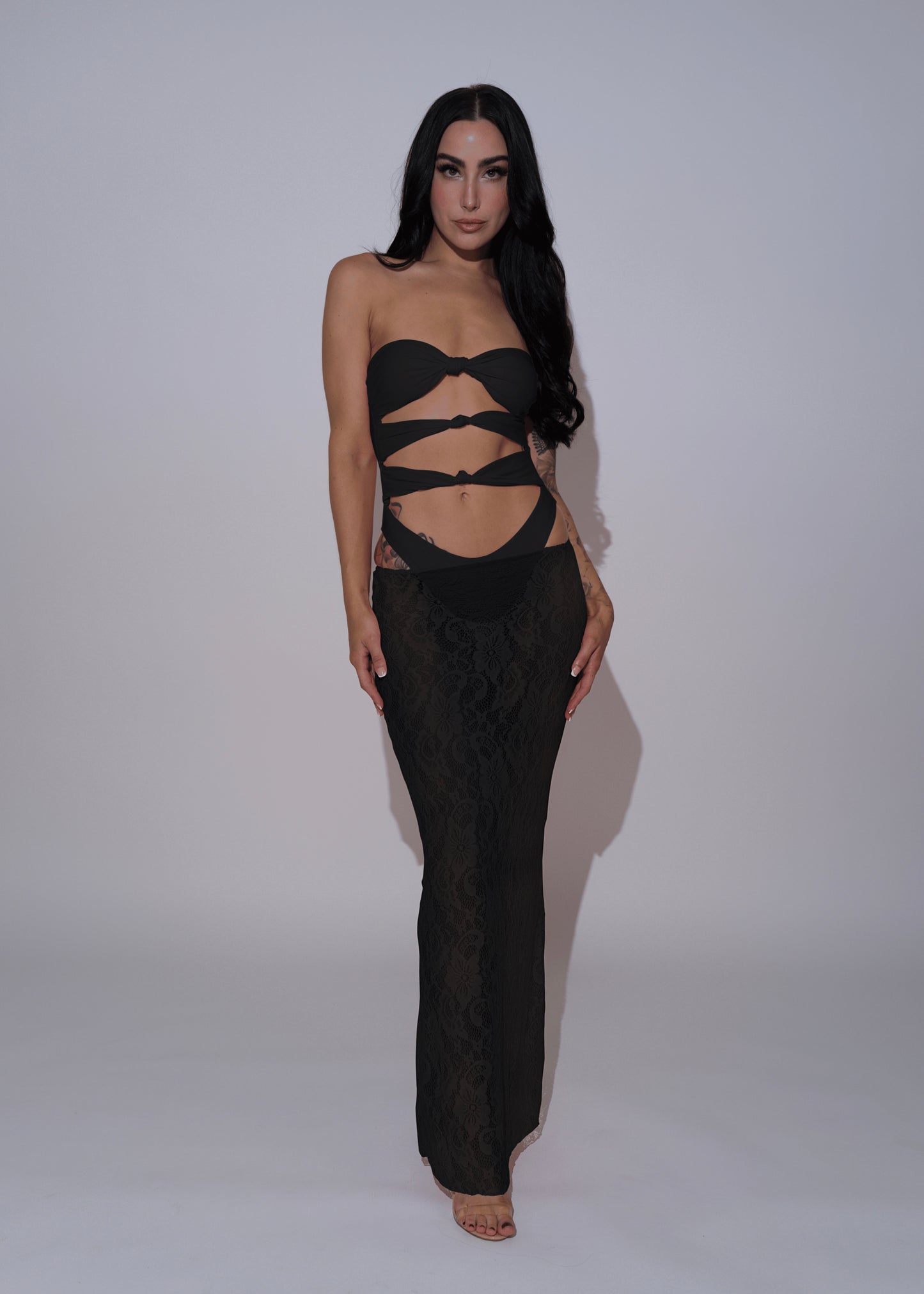 Naia Swimsuit & Skirt Set