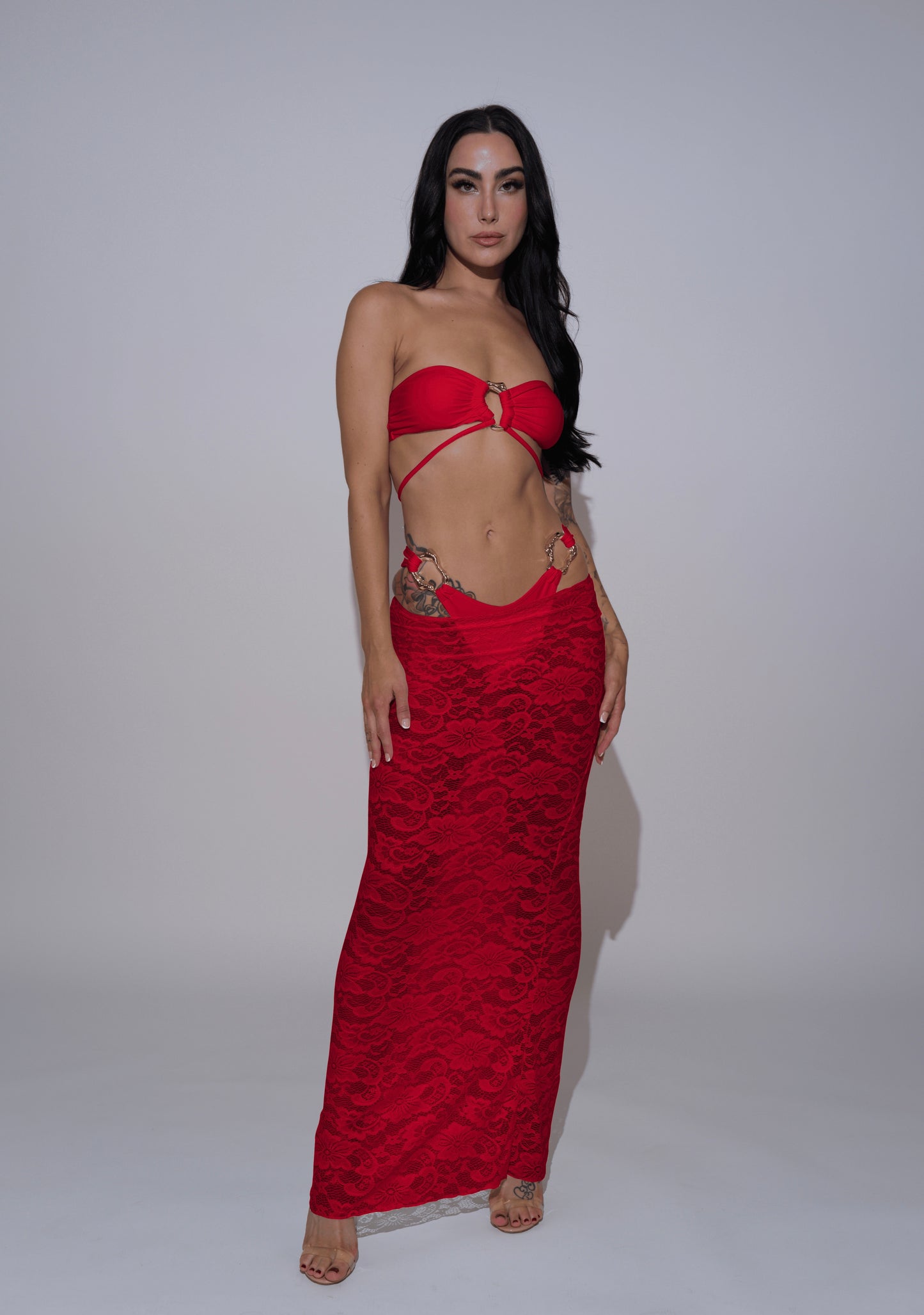 Solea Bikini & Skirt Set