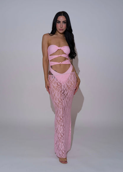 Naia Swimsuit & Skirt Set