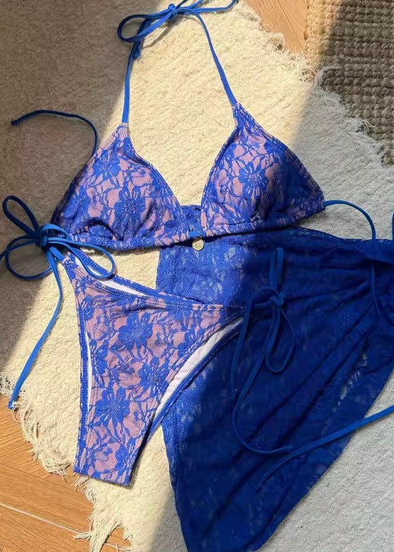 Azure Lace Set
