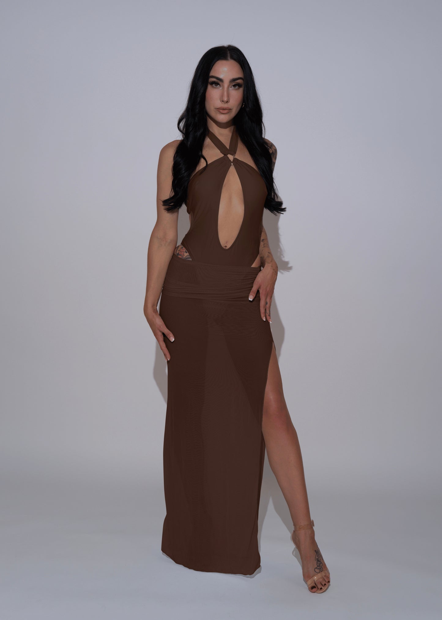 Sirène Swimsuit & Skirt Set