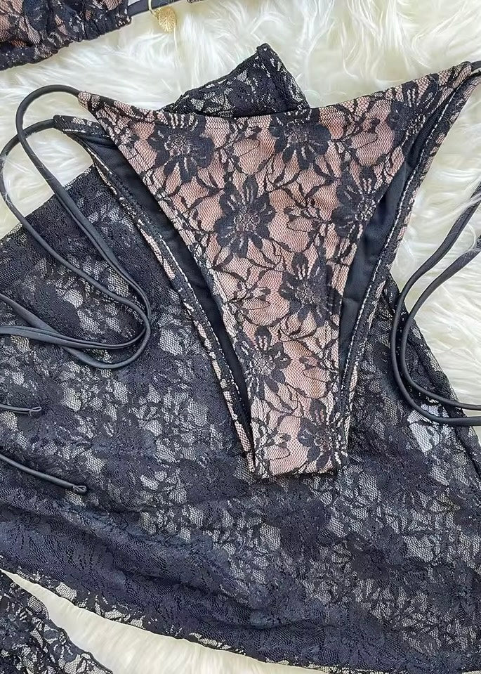 Midnight Lace Set