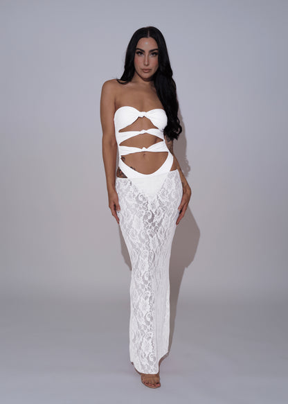 Naia Swimsuit & Skirt Set