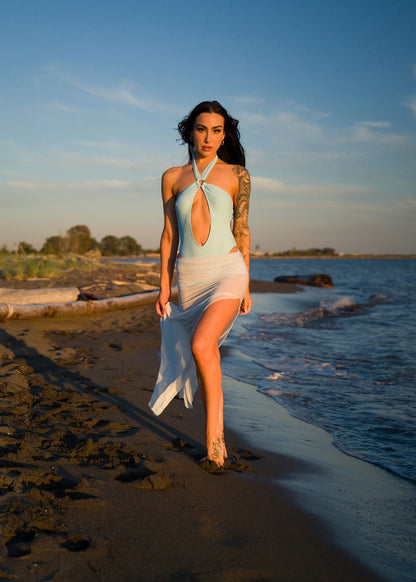 Sirène Swimsuit & Skirt Set